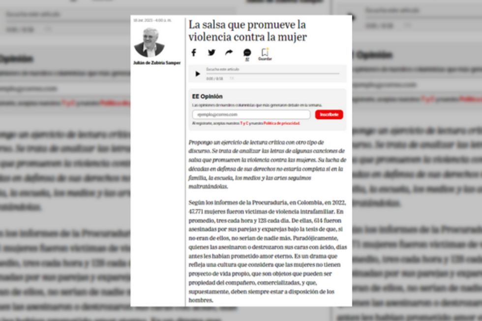?? ? Latin American music still glorifies machismo