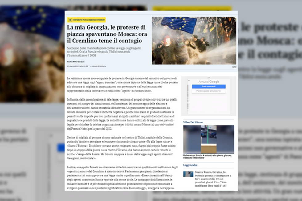 ?? What the Georgia protests mean for the future of Europe