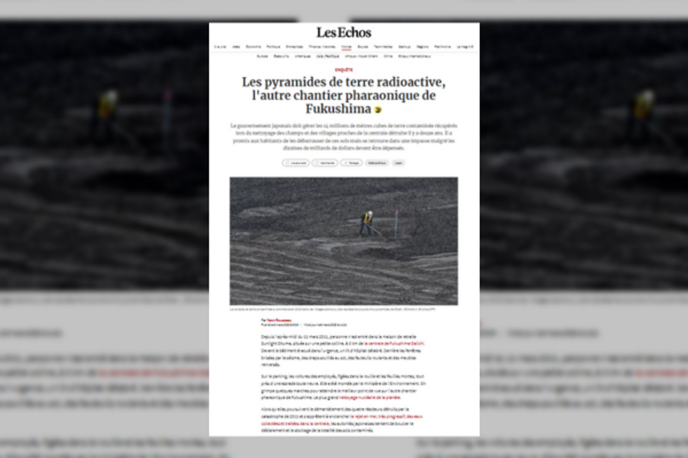 ?? ? Fukushima's radioactive soil