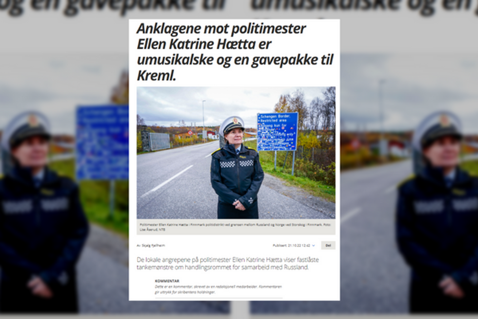 ???? Tense standoff between small Norwegian town and Russian neighbor