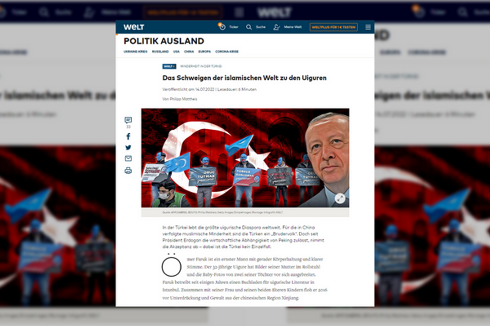 🇹🇷 The Silence Of Islamic Turkey On The Uyghurs