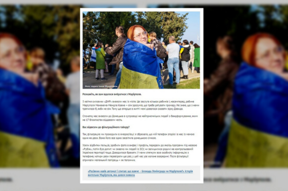 ?? Jewish refugees who fled Ukraine: the horrors in Mariupol