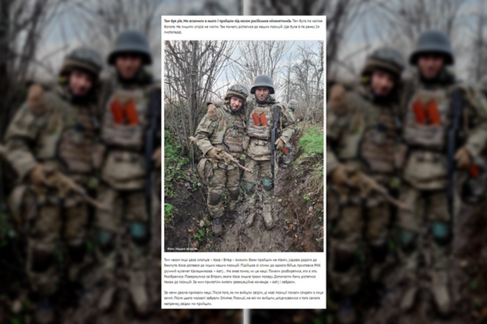 ?? Up close with the battalion fighting on Ukraine’s frontlines