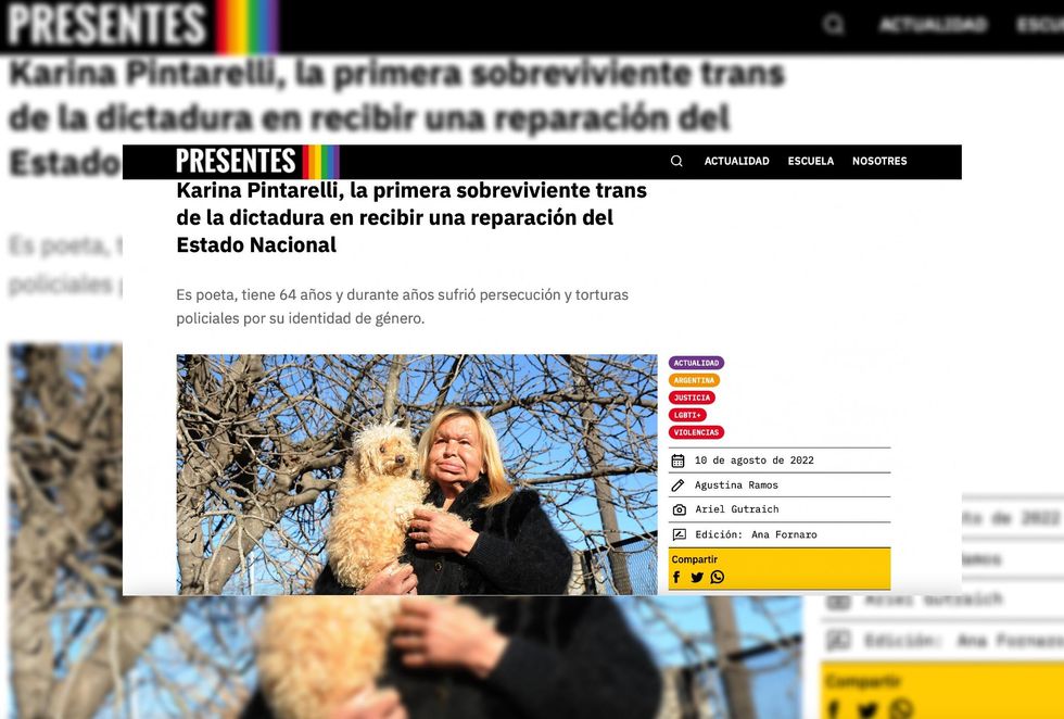 ?️‍???  Portrait Of An Argentine Transgender Pioneer