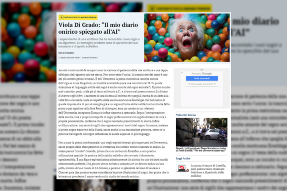 ? ? AI dreams & real nightmares