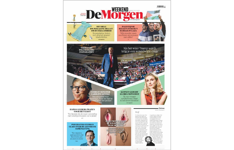 ? UP, FRONT PAGE AND CENTER