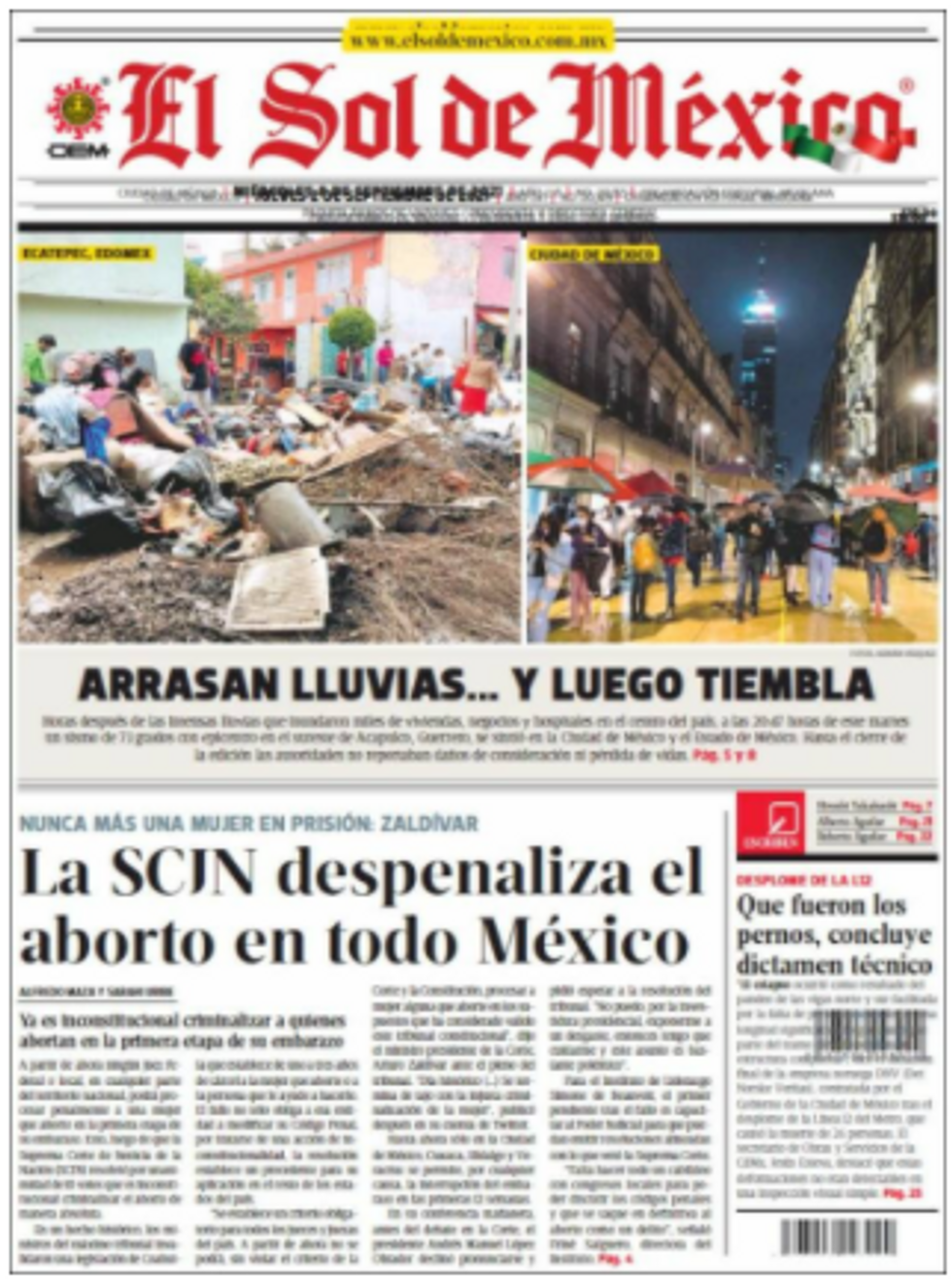 ?️  FRONT PAGE