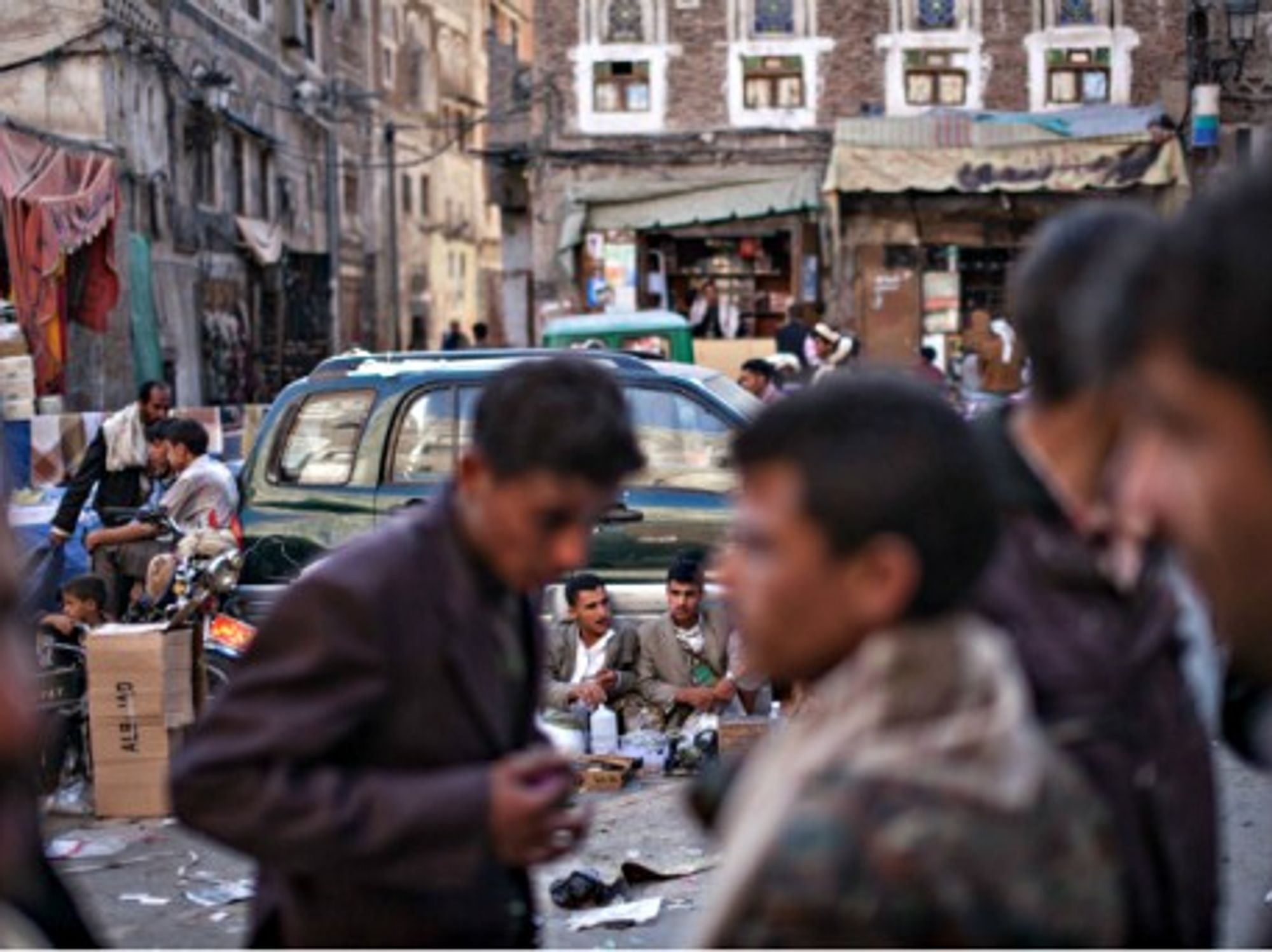 Facing economic meltdown in Sana'a's old city