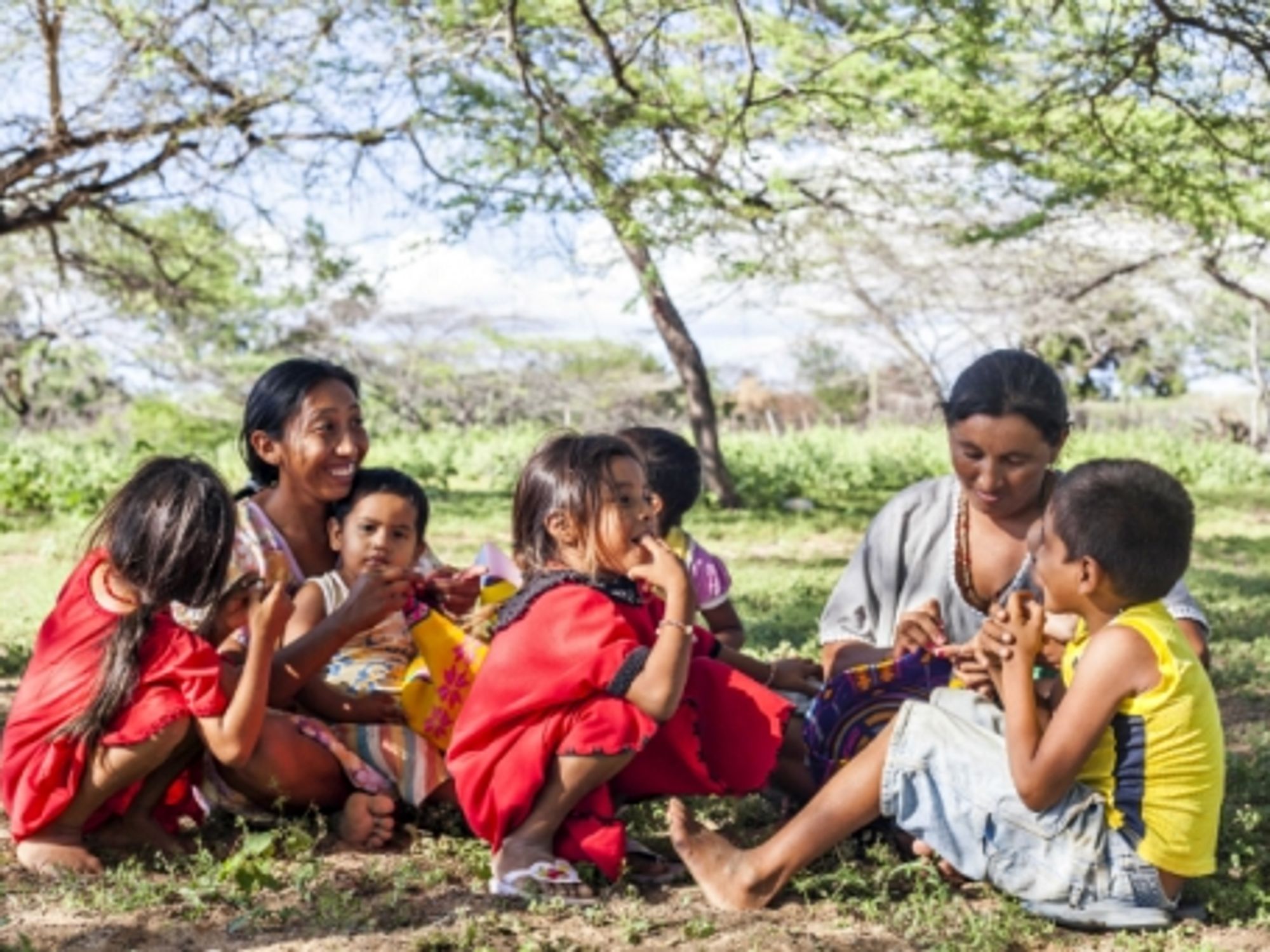Family in Northern Colombia