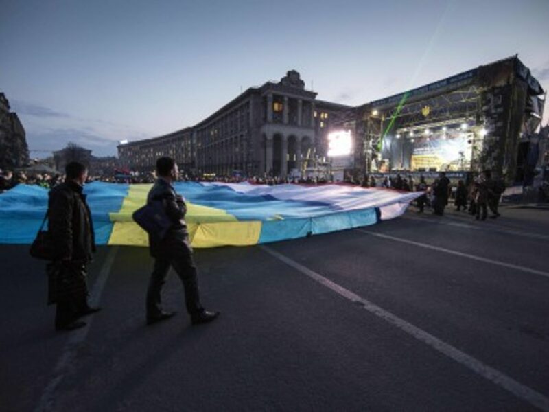 Far right protesters attack Ukraineâ€™s Parliament.