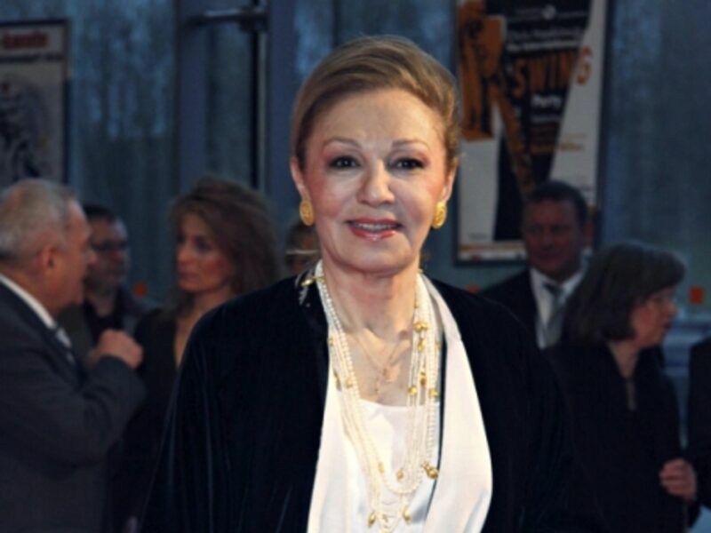 Farah Pahlavi, the third and last wife of the Shah of Iran