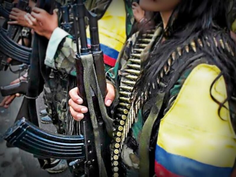 FARC soldiers in Colombia