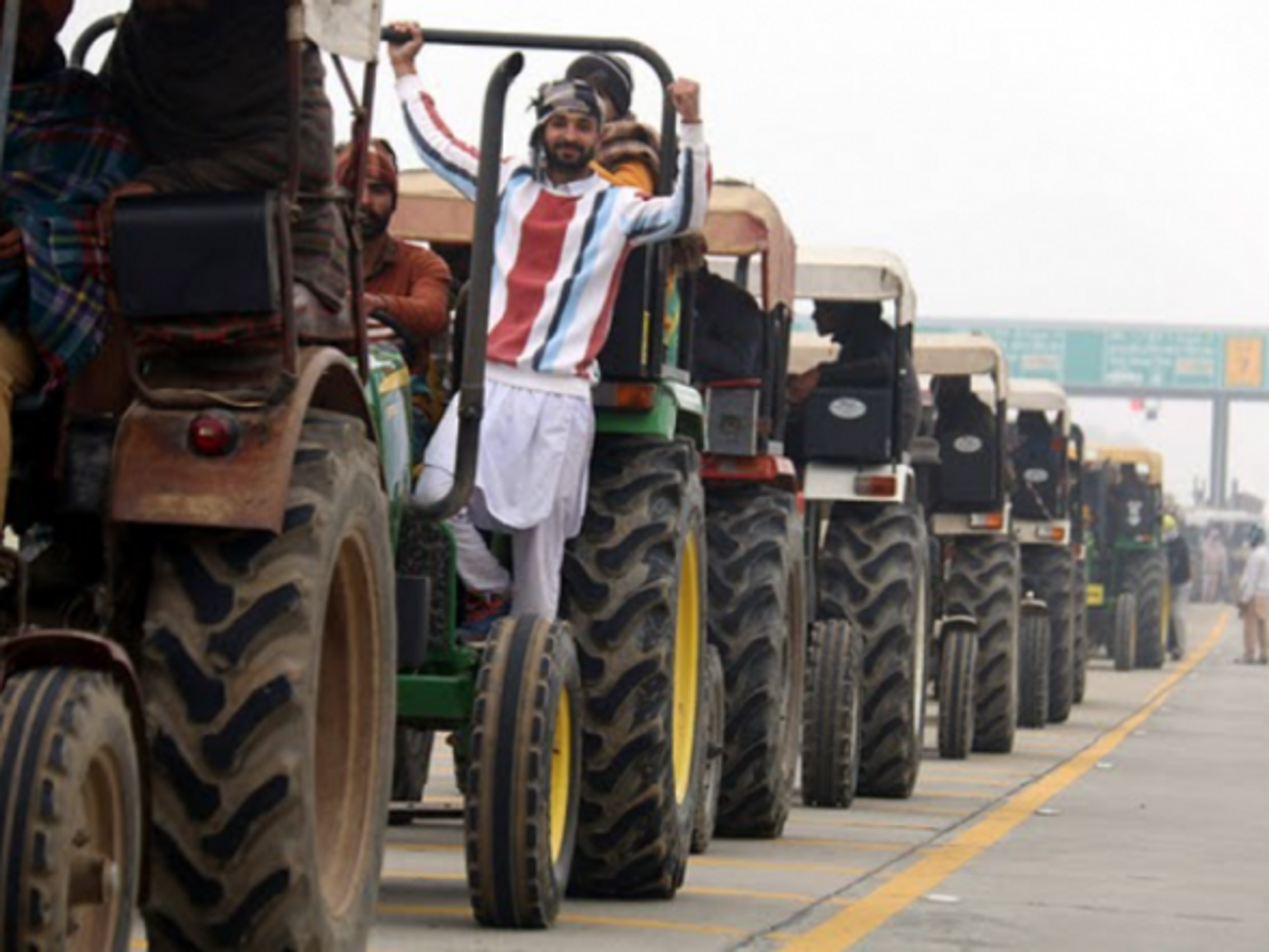 Farmers in India continue to protest against the government’s contentious agricultural bills while the country today celebrates its 72nd Republic Day.
