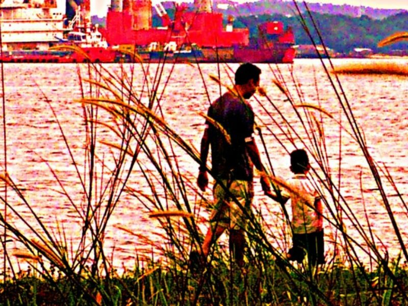 Father and son