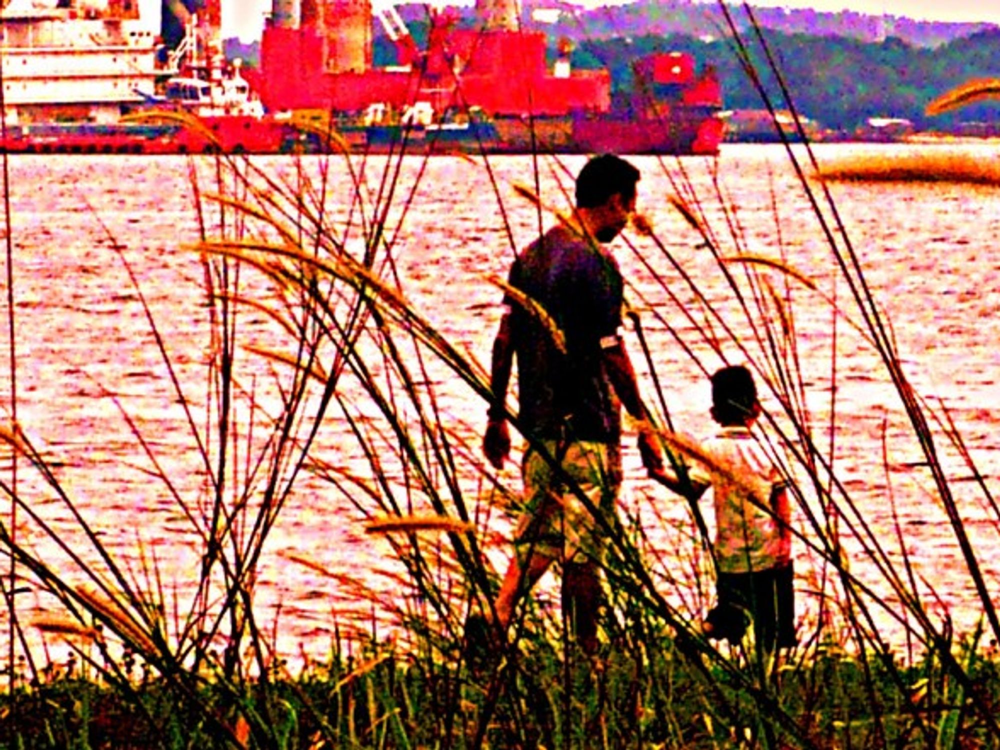 Father and son
