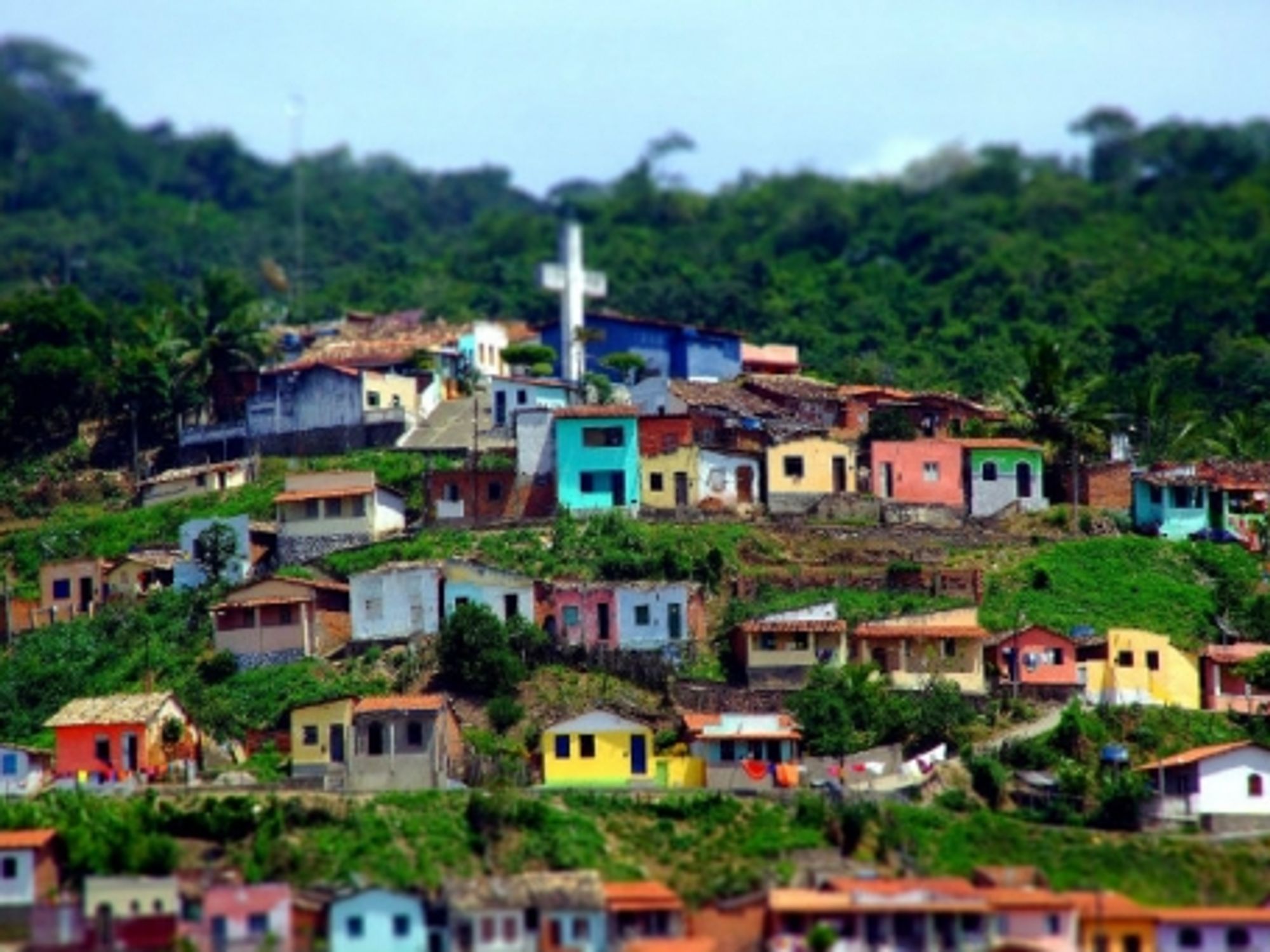 Favela landscape