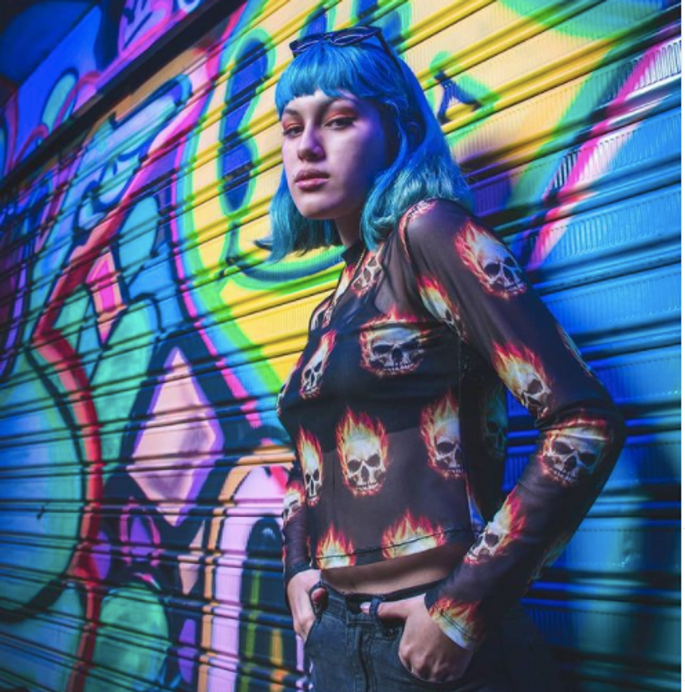 Feeling blue