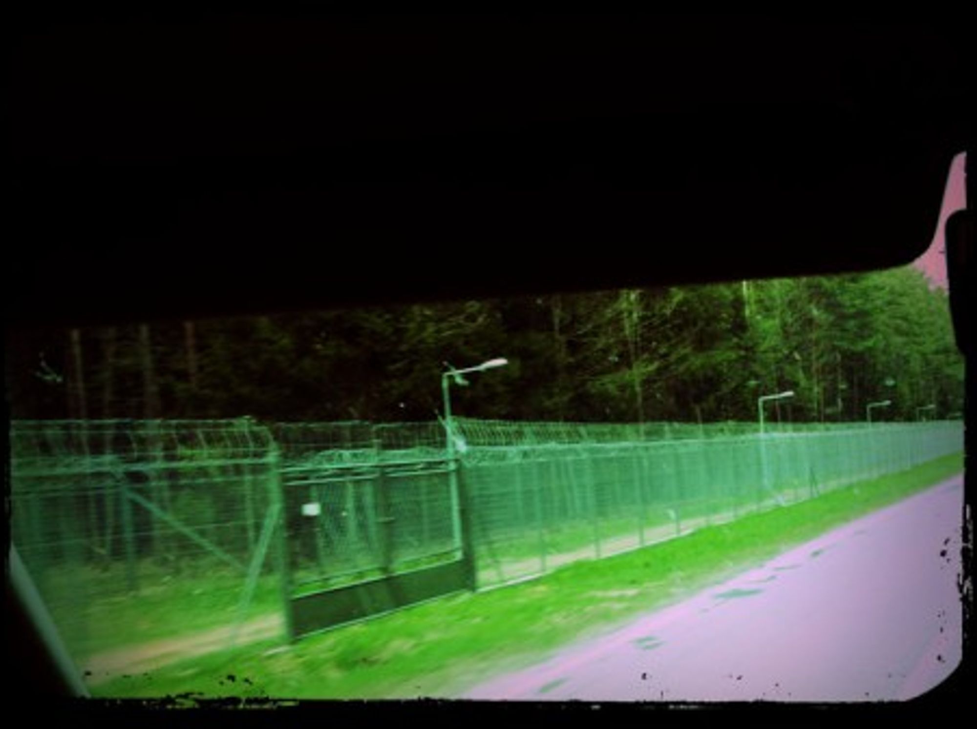 Fenced off in Poland
