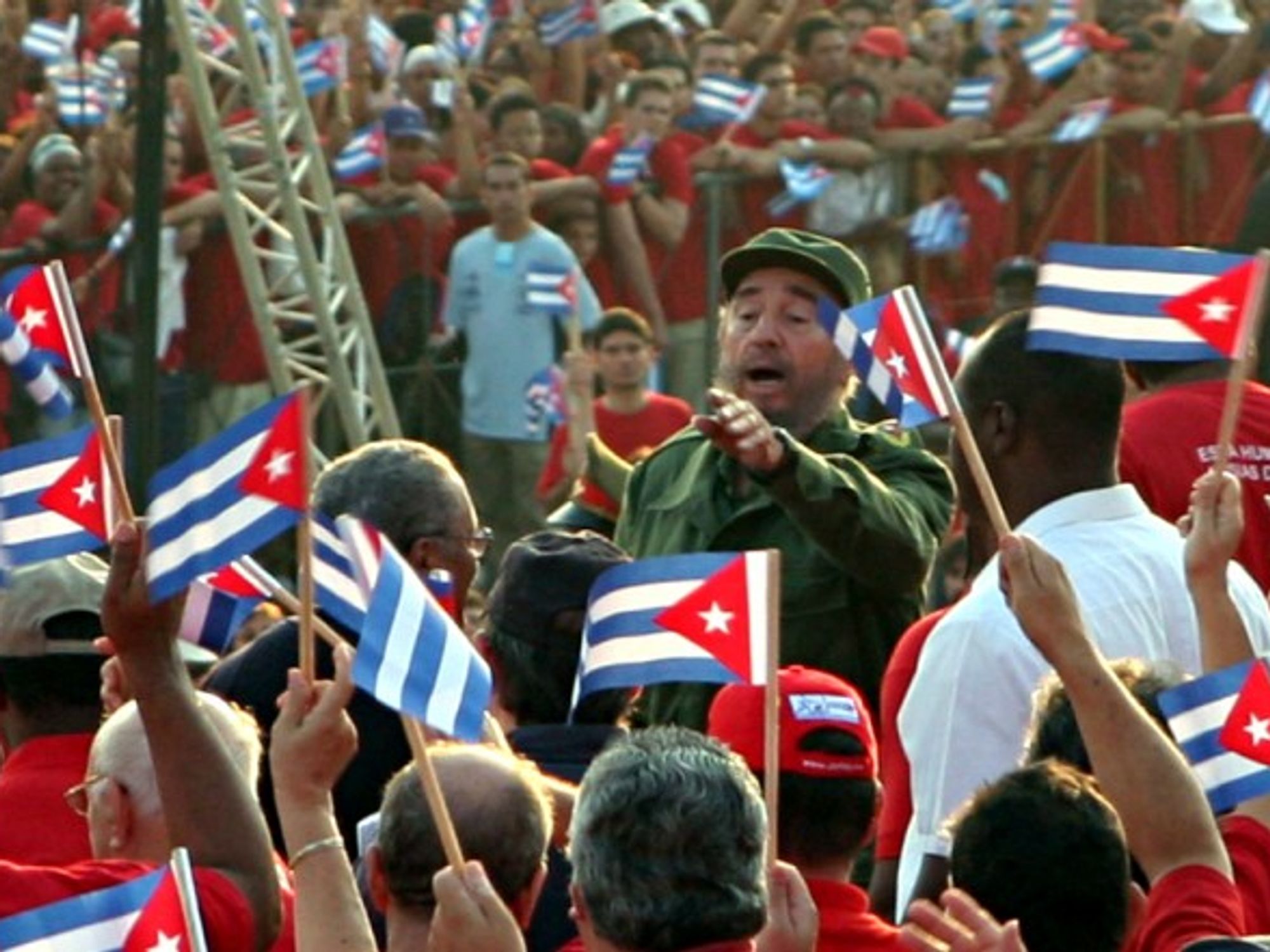 Fidel Castro in Havana in 2005