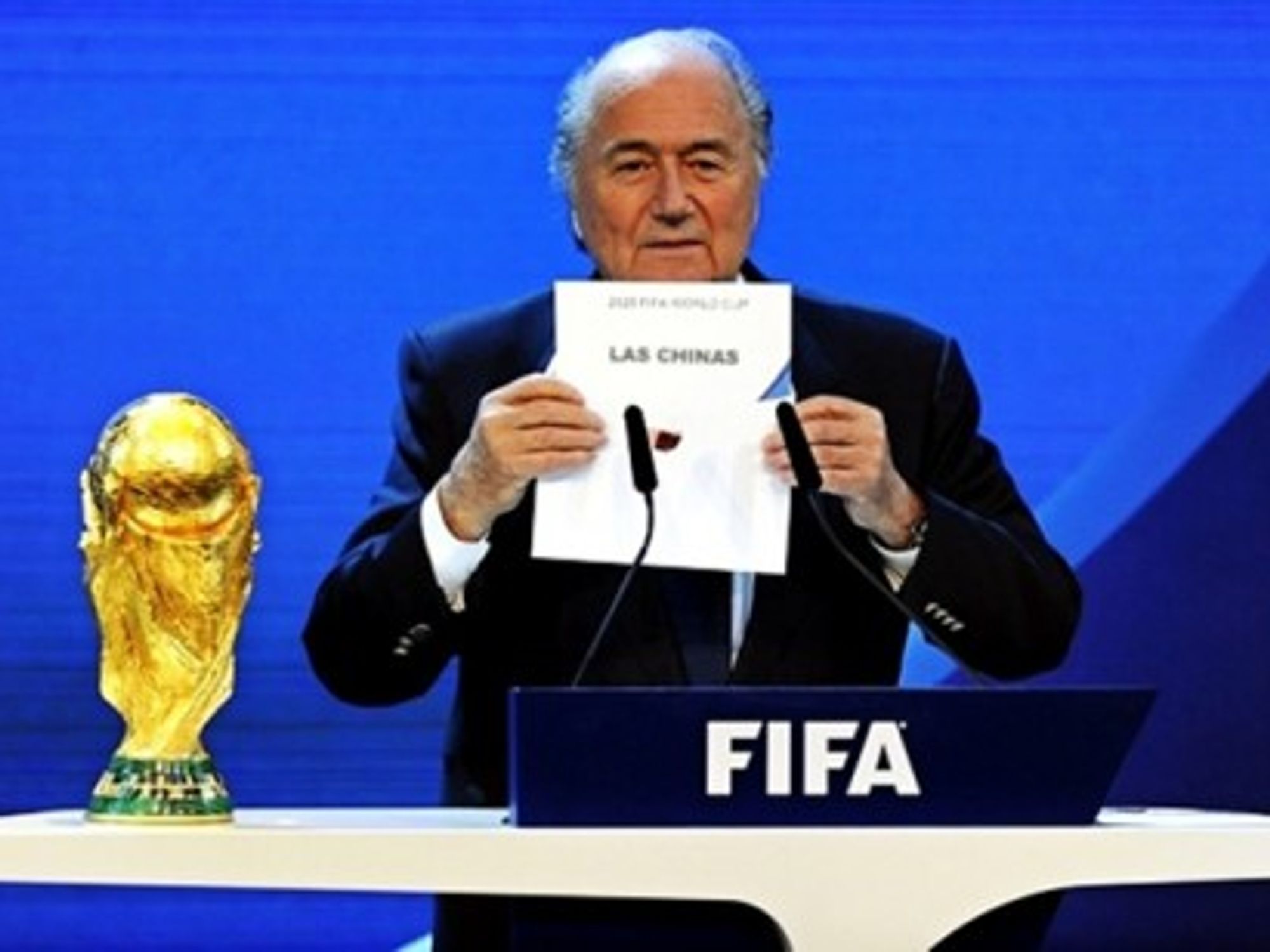 FIFA President Joseph “Sepp” Blatter