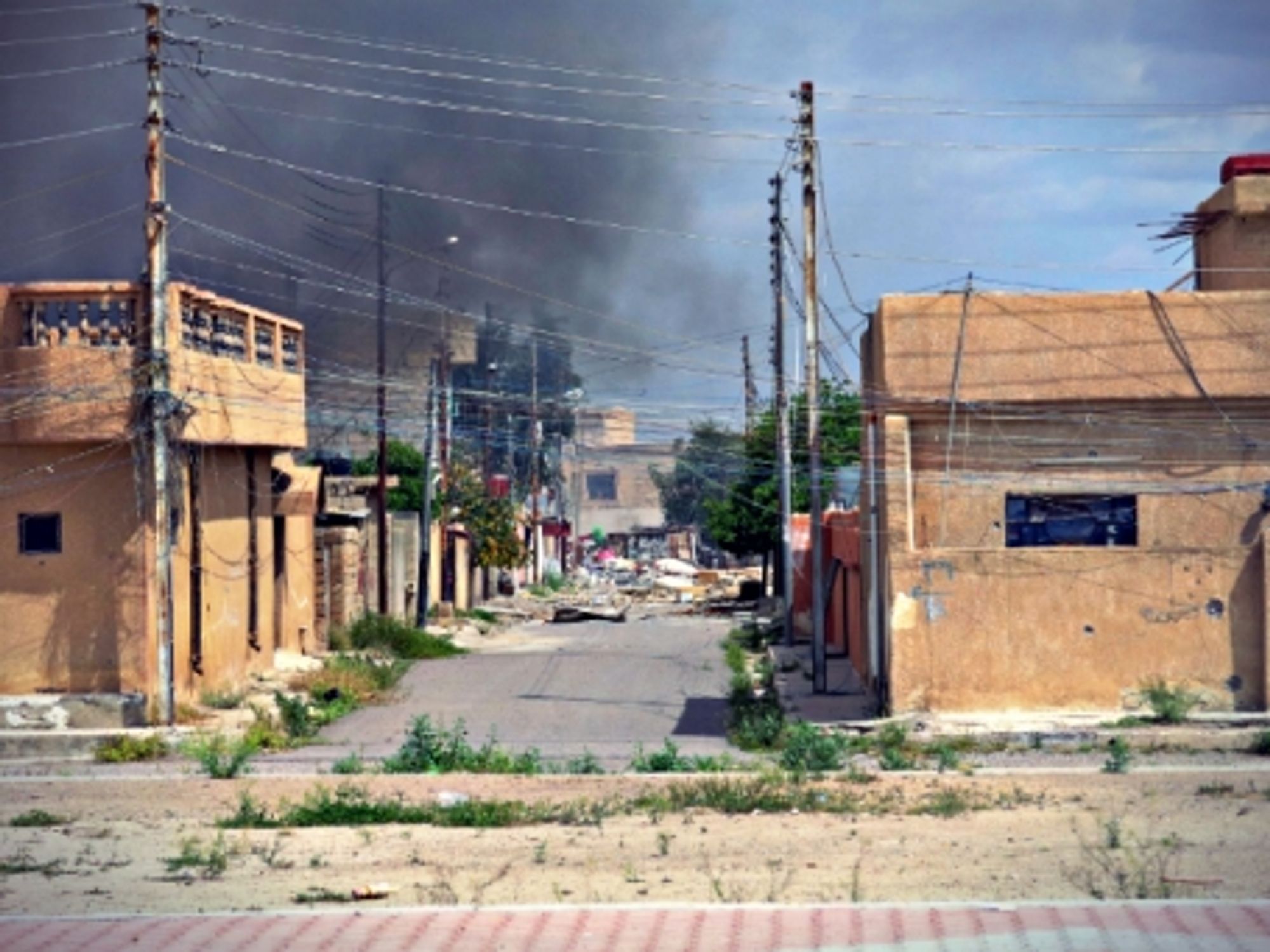 Fighting in Tikrit in April
