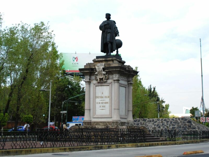 Columbus Statue In Mexico City Is Coming Back — Quietly