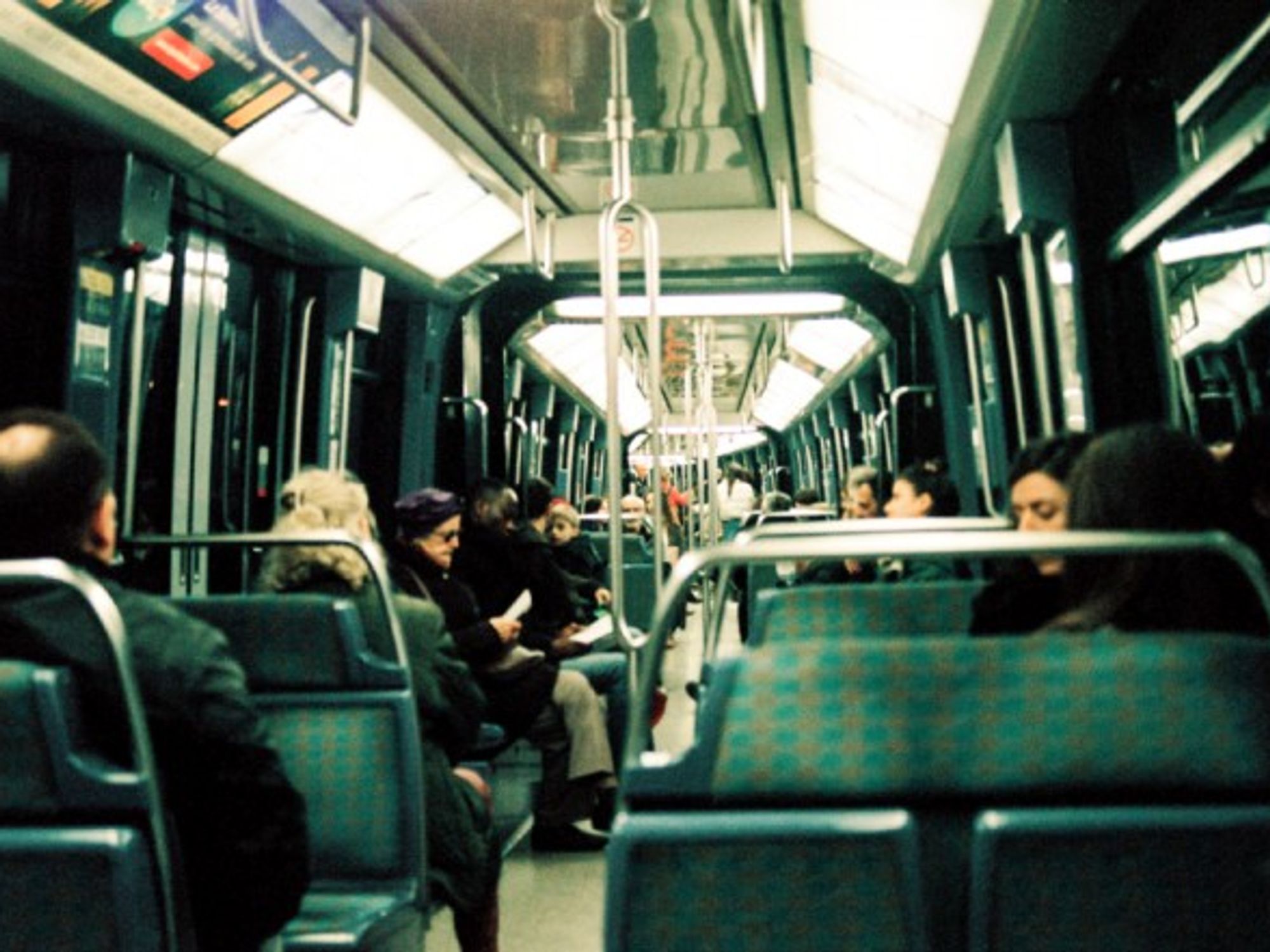 File photo of the Paris Metro