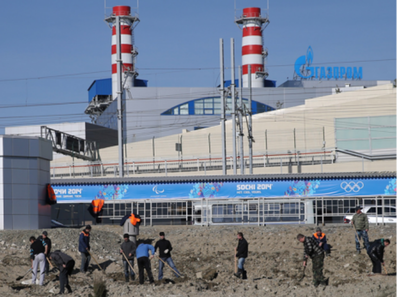 Finishing touches in Sochi