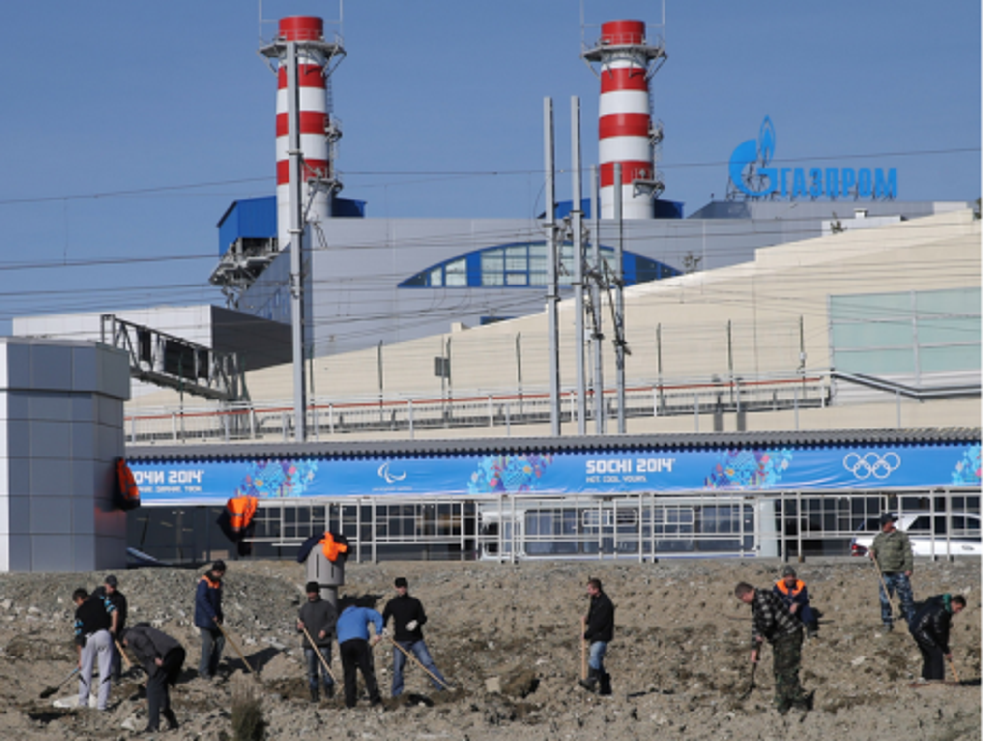 Finishing touches in Sochi
