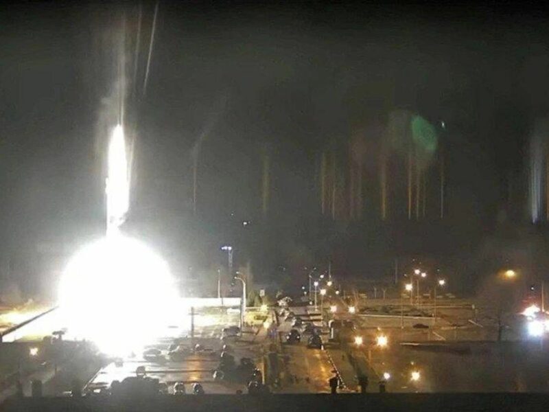 Fire breaks out at Ukraine's Zaporizhzhia nuclear power plant