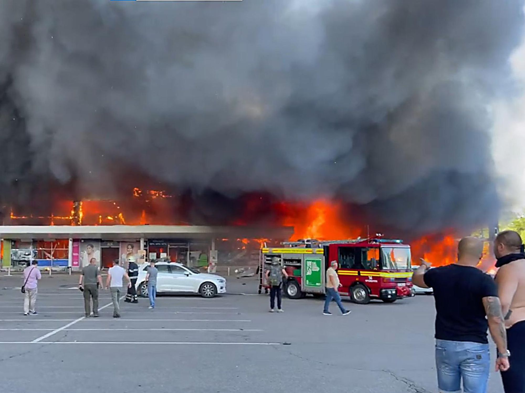 Death Toll Rises In Ukrainian Mall Attack, As Russia Steps Up Targeting Of Civilians