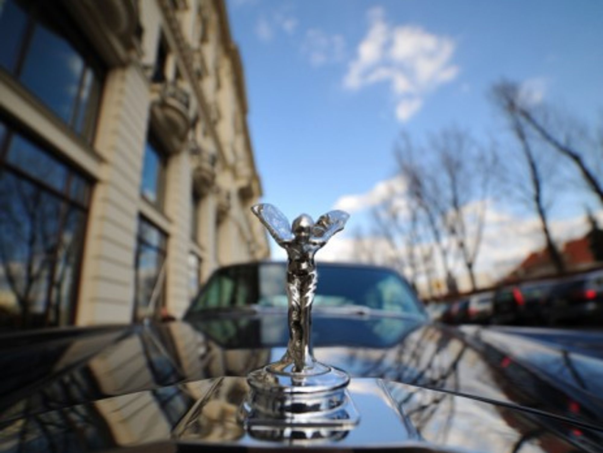 First-rate car for second-rate roads in Warsaw, Poland