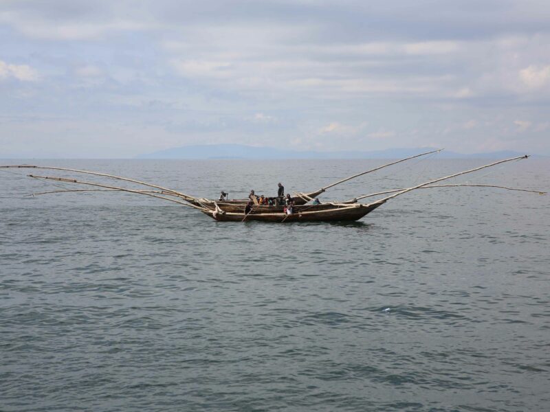 Fishermen on Lake Kivu​
