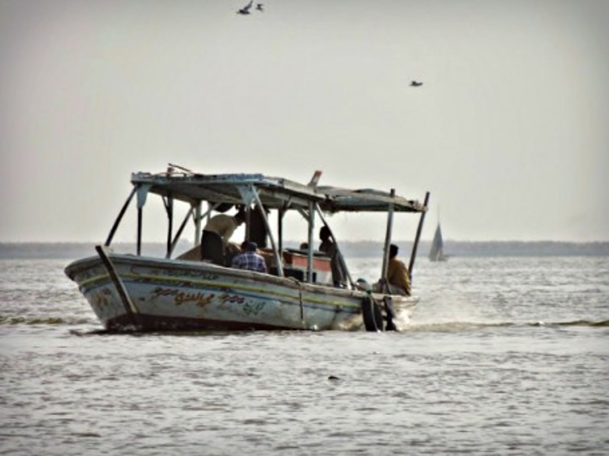 Fishing on Lake Burullus