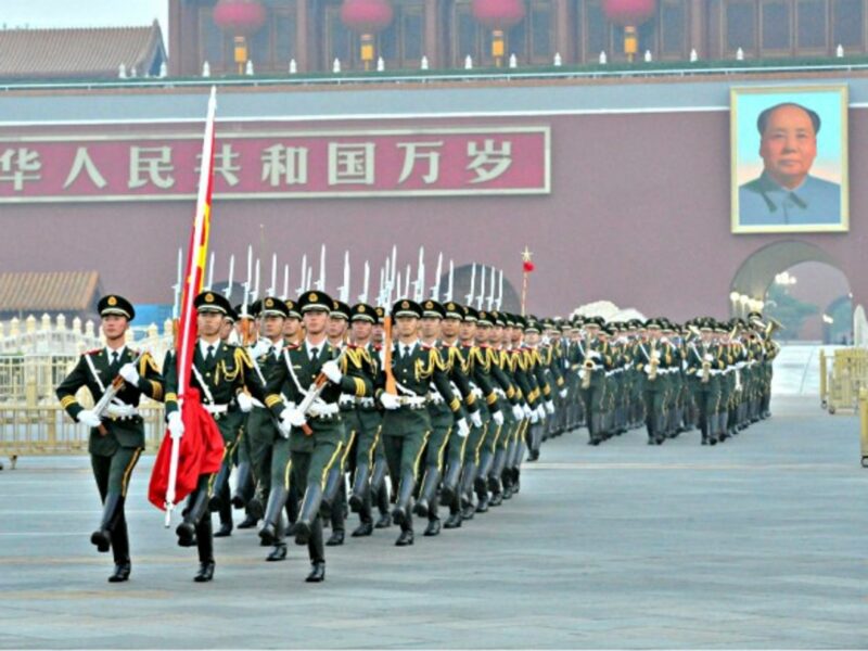 Flag-raising ceremony in Beijing