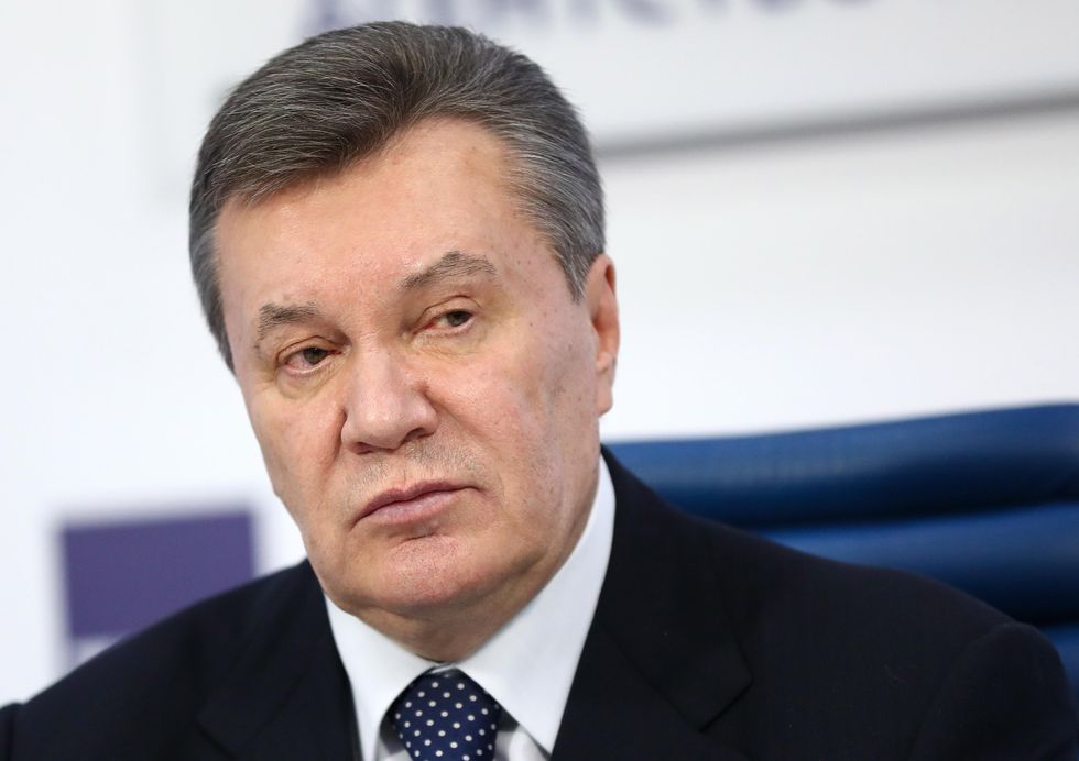 Former President Viktor Yanukovych