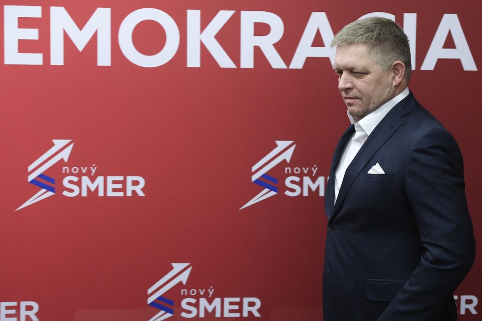 Former Slovakian Prime Minister Robert Fico