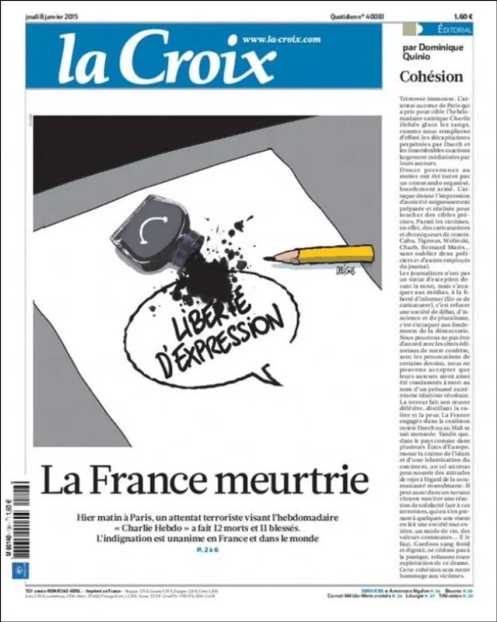 FRANCE - La Croix