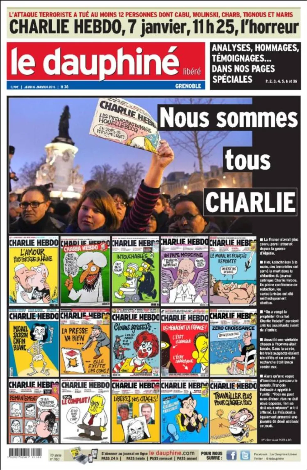 FRANCE - Le Dauphiné Libéré