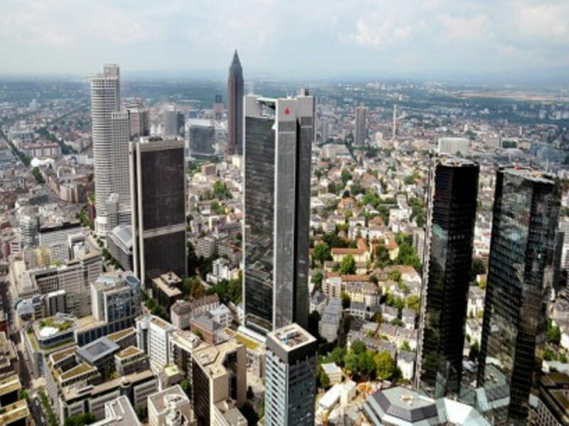 Frankfurt's financial center (frankartculinary)