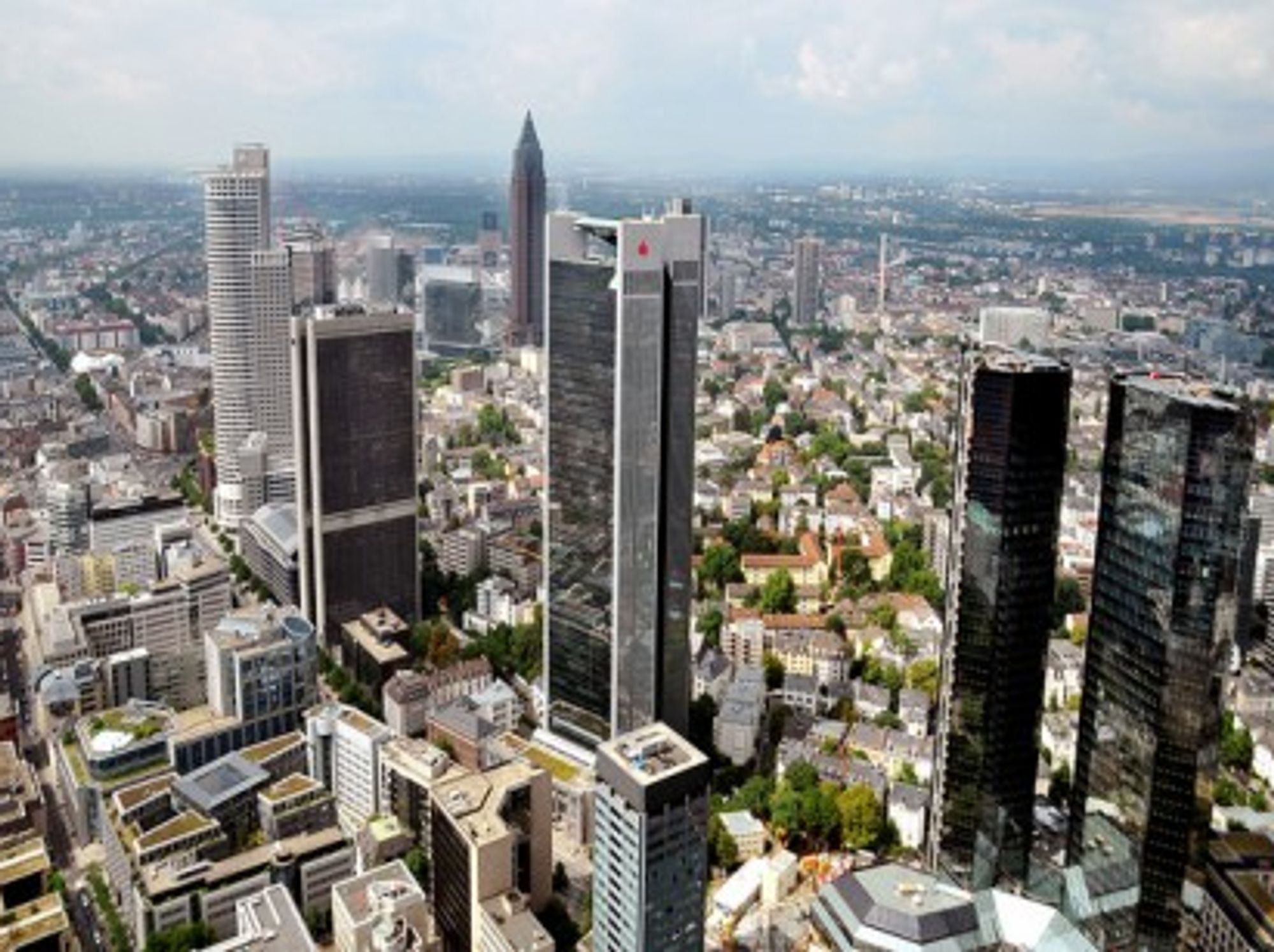 Frankfurt's financial center (frankartculinary)