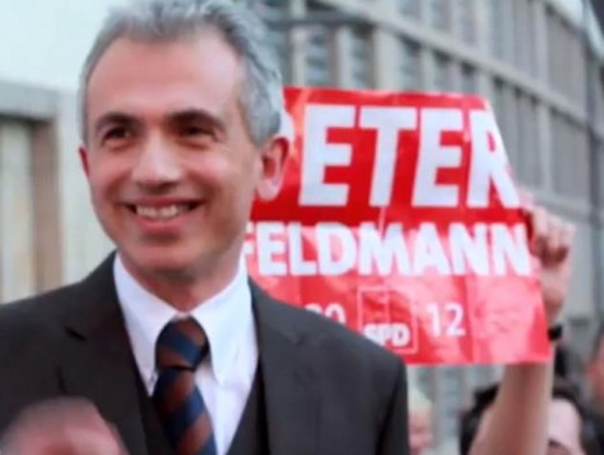 Frankfurt's mayor elect, Peter Feldmann (YouTube)