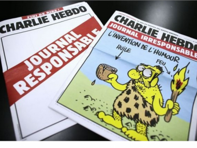 Freedom? Responsibility? Fueling fire? The latest "double issue" from Charlie Hebdo