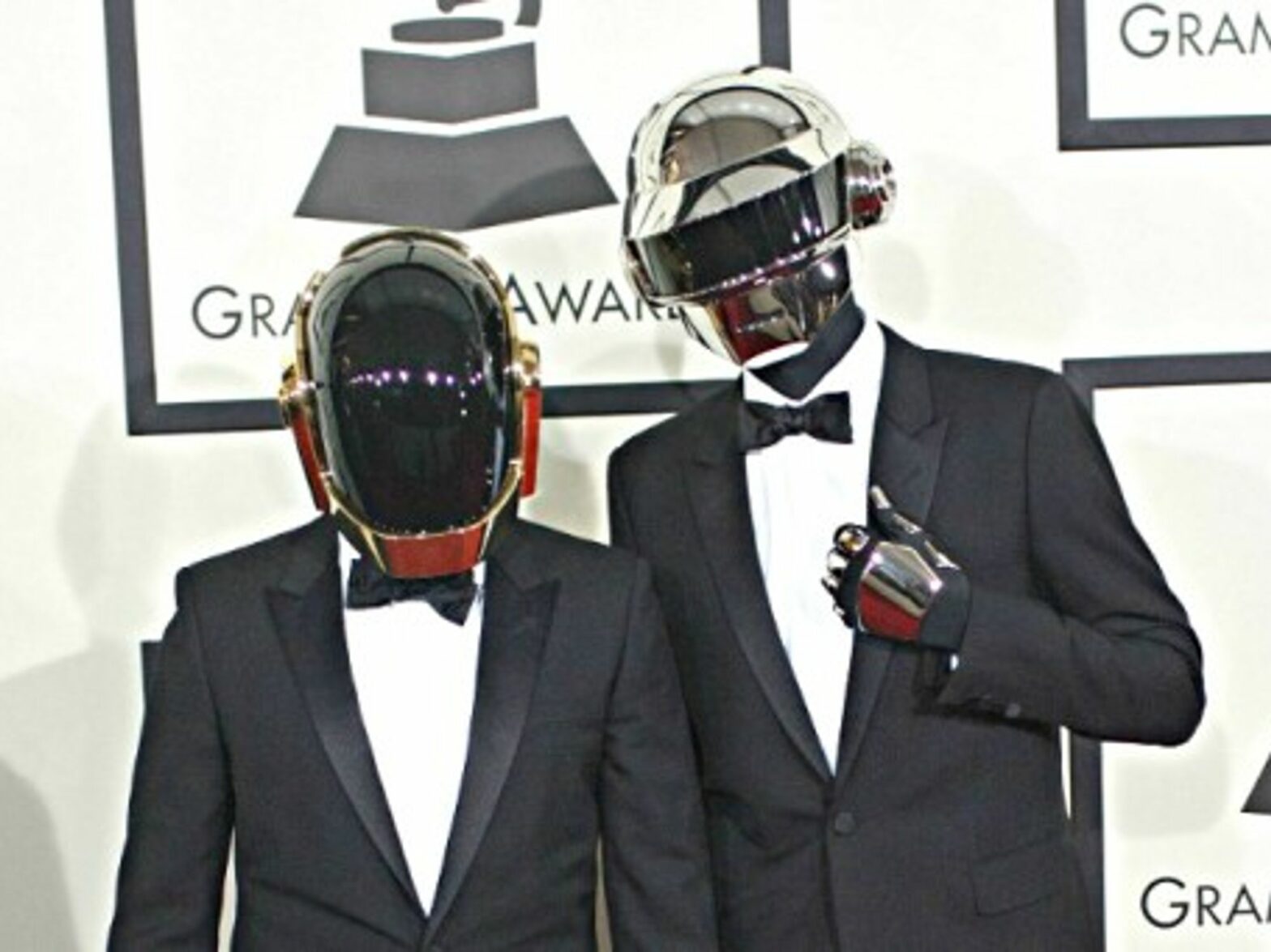 French electro duo Daft Punk got lucky at the 56th Grammy Awards
