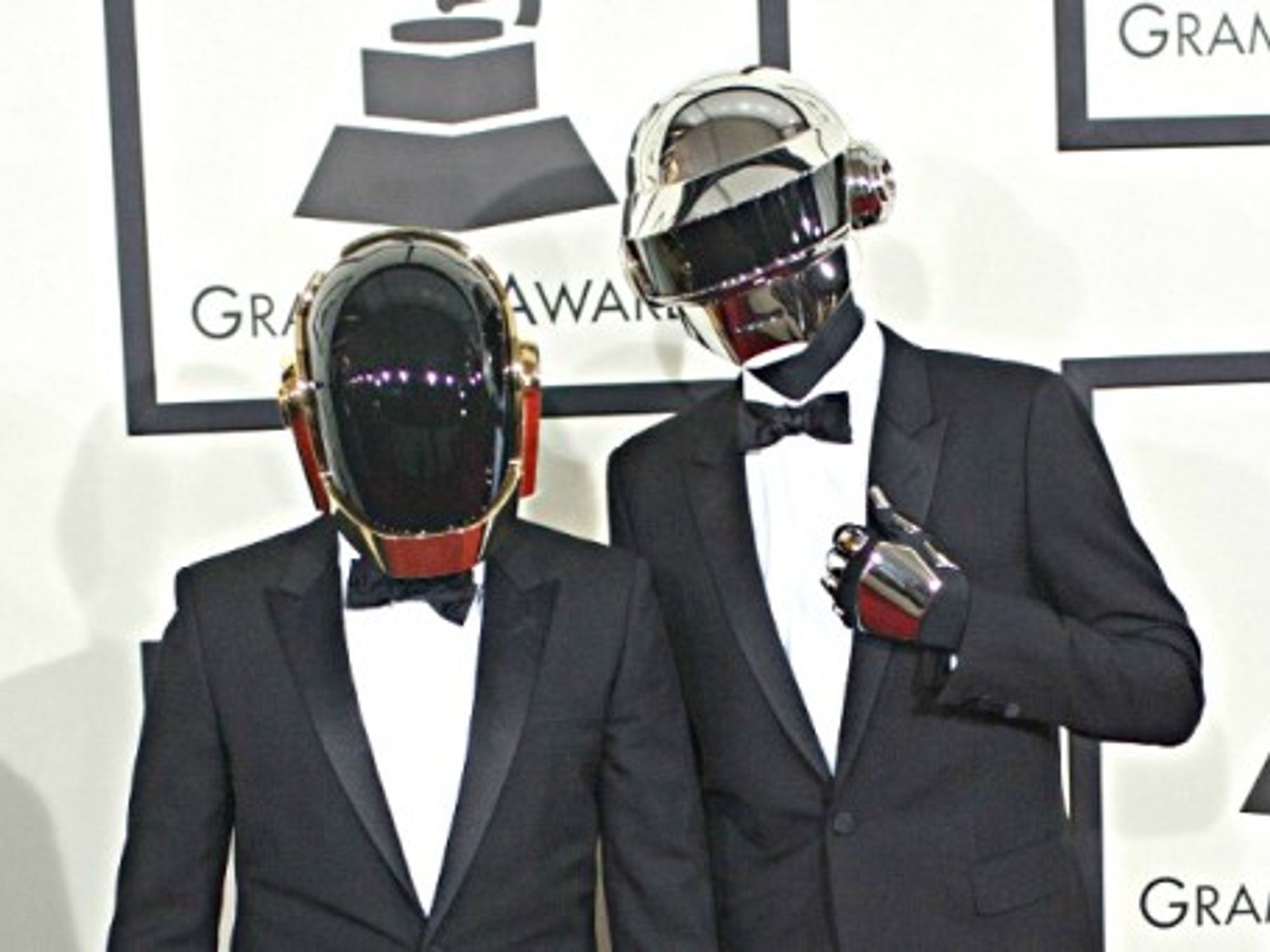 French electro duo Daft Punk got lucky at the 56th Grammy Awards