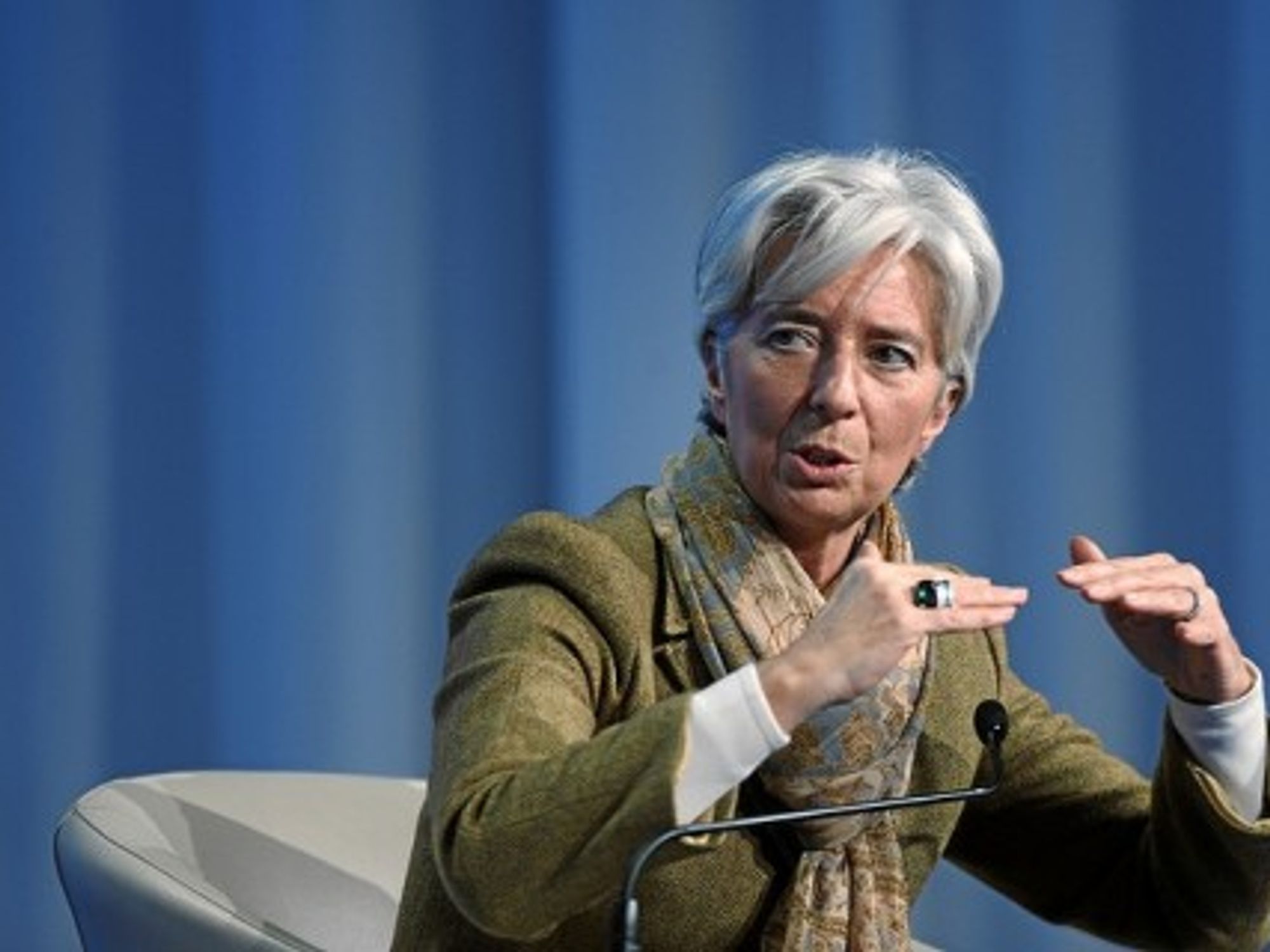 French Finance Minister Christine Lagarde