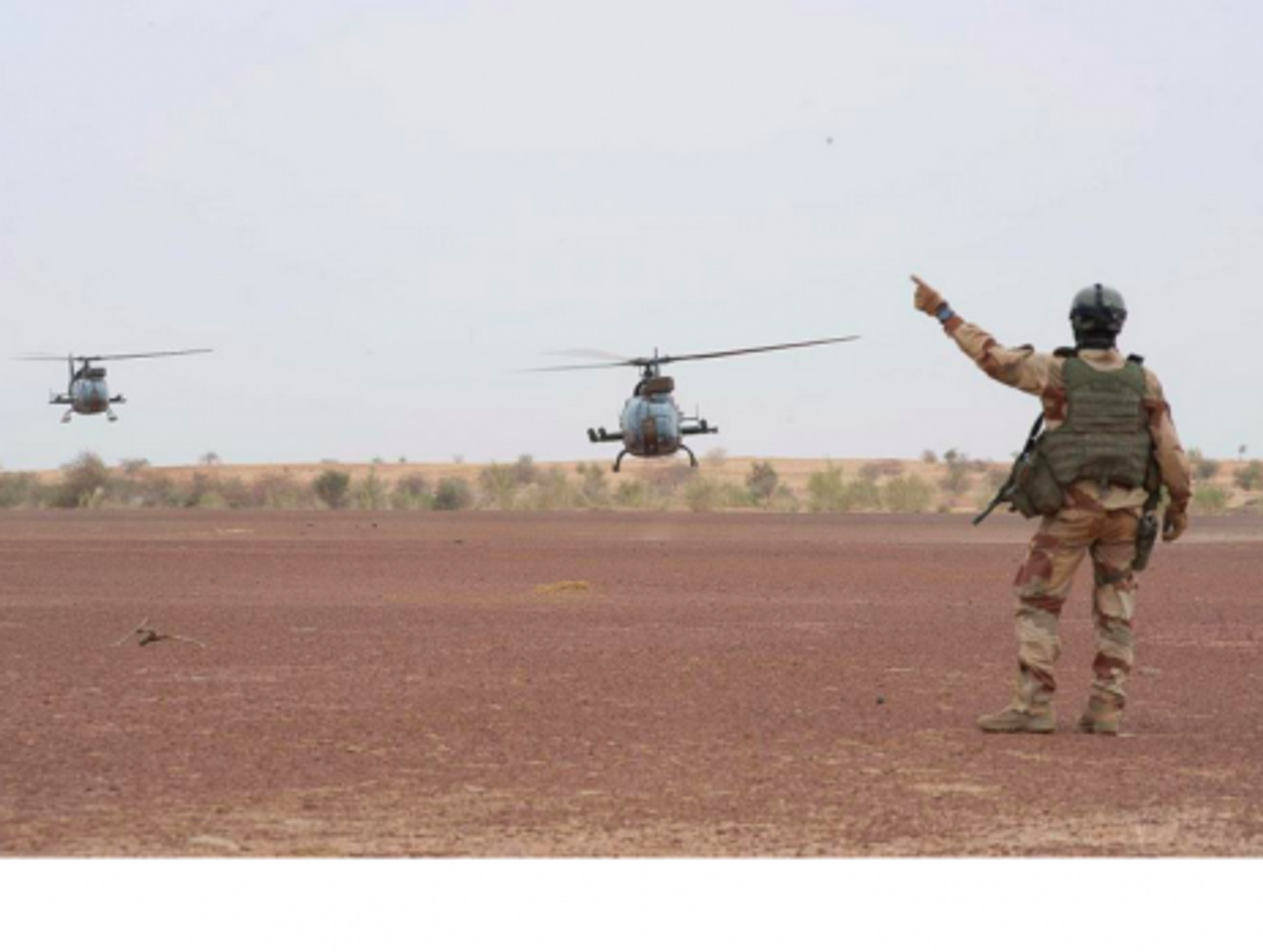 French helicopters in Mali