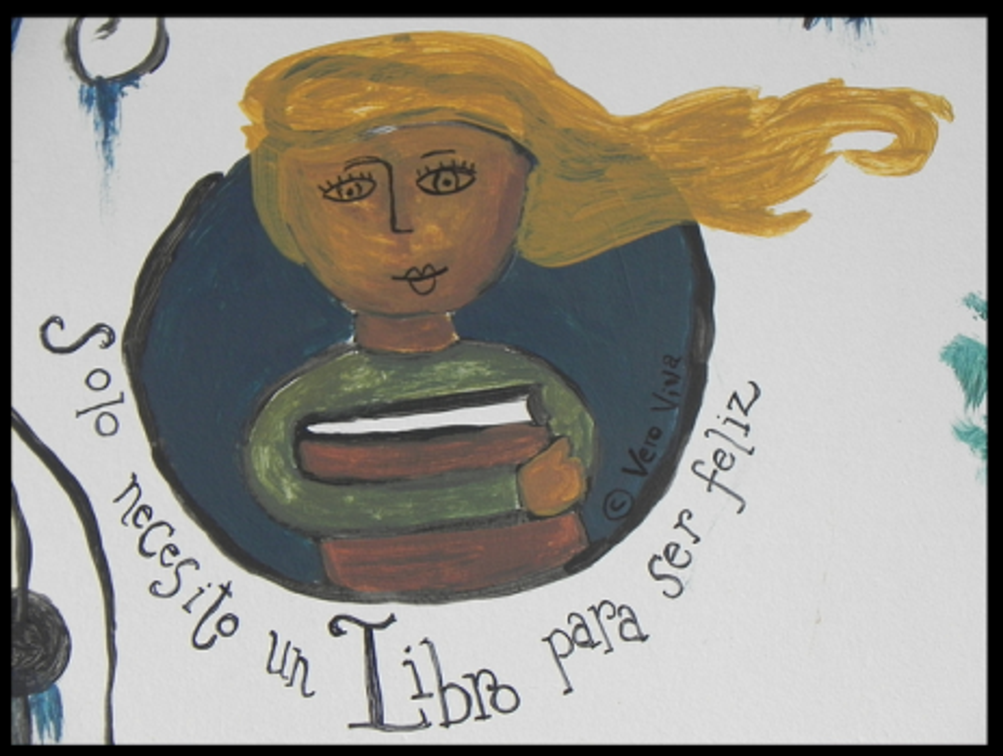 From a mural In Buenos Aires, where books are now celebrated, not burned as they once were...