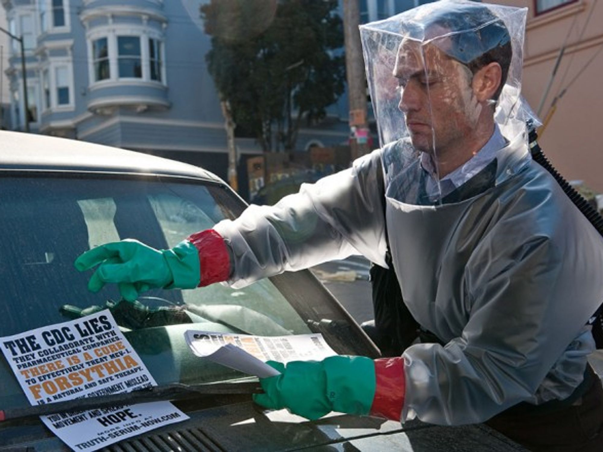 From the movie Contagion (Soderbergh, 2011)