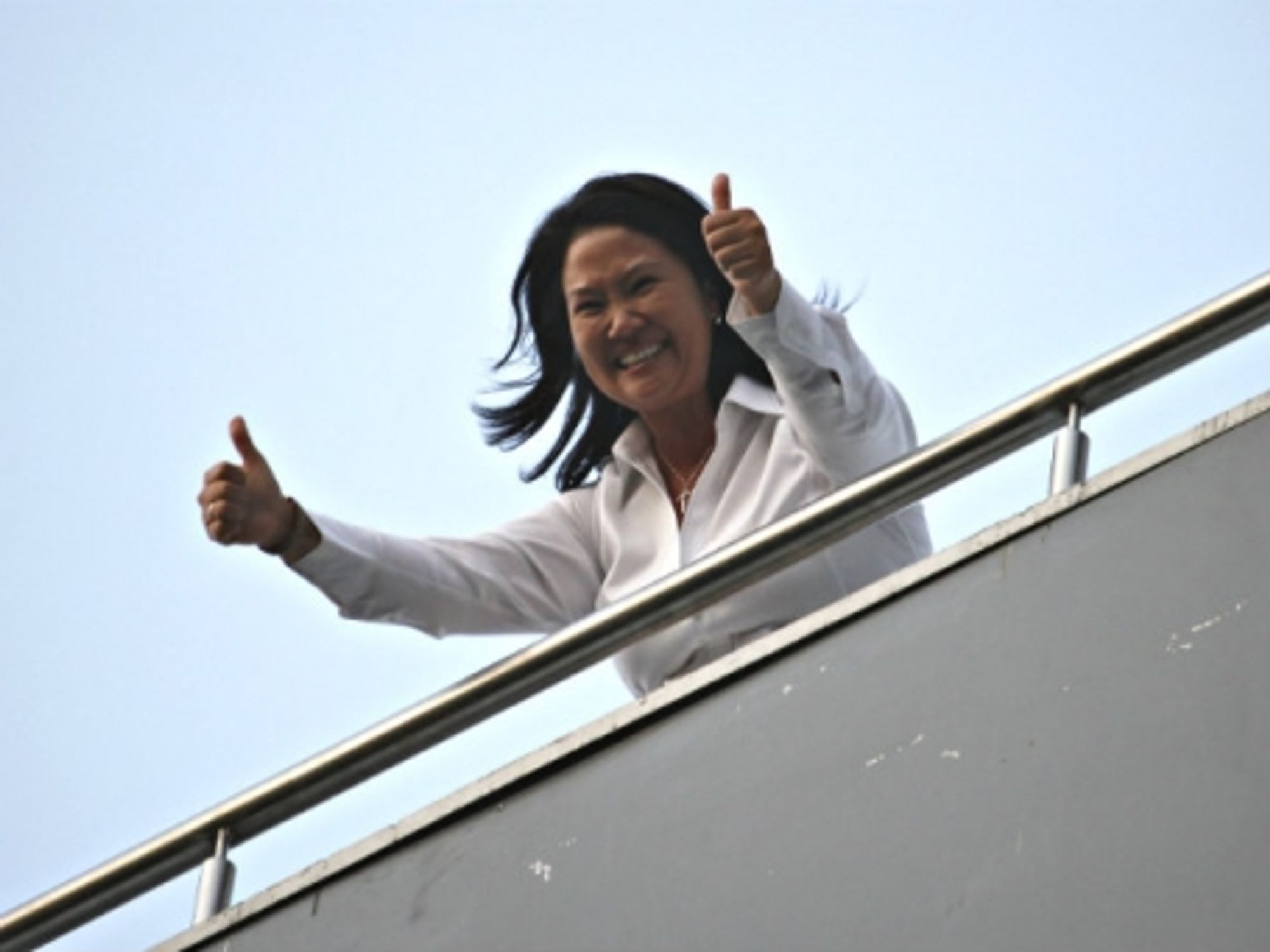 Fujimori's popularity has continued to grow.